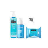 NEUTROGENA - Hydro boost Water Gel C + Hydro Boost Sérum Ultra Hydratant Flacon-Pompe + Free Boost Wipes | MazenOnline
